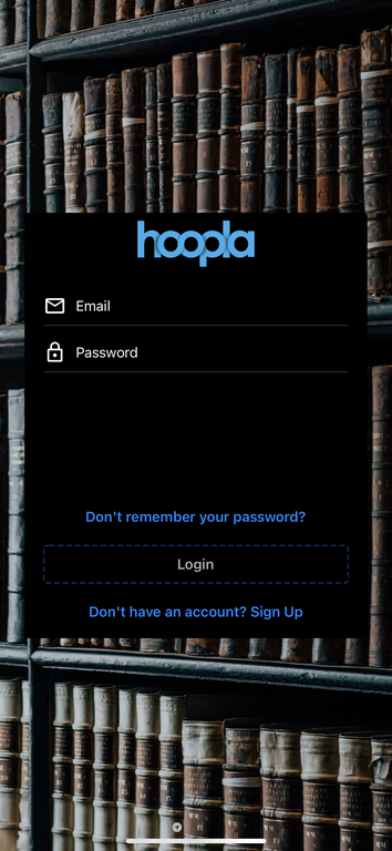 Hoopla Create Account