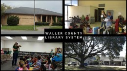 Waller County Library System Logo